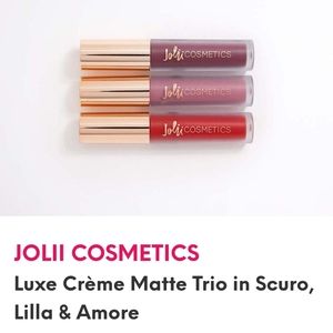 Joli Matte Lip Cream Trio